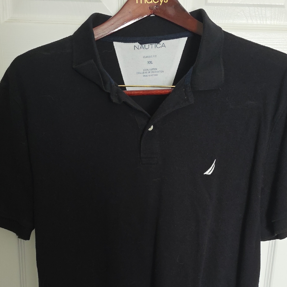 Nautica Men's Polo Shirt in Black